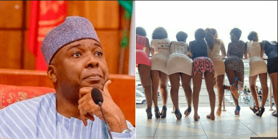 Nigerian Prostitutes Support Saraki
